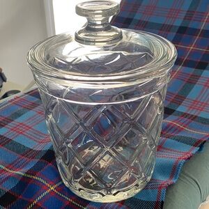 Clear Glass Jar with Lid